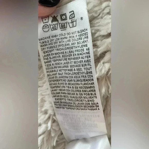 Levi’s original Sherpa corduroy trucker jacket, color - safari tan; size S - Picture 11 of 12